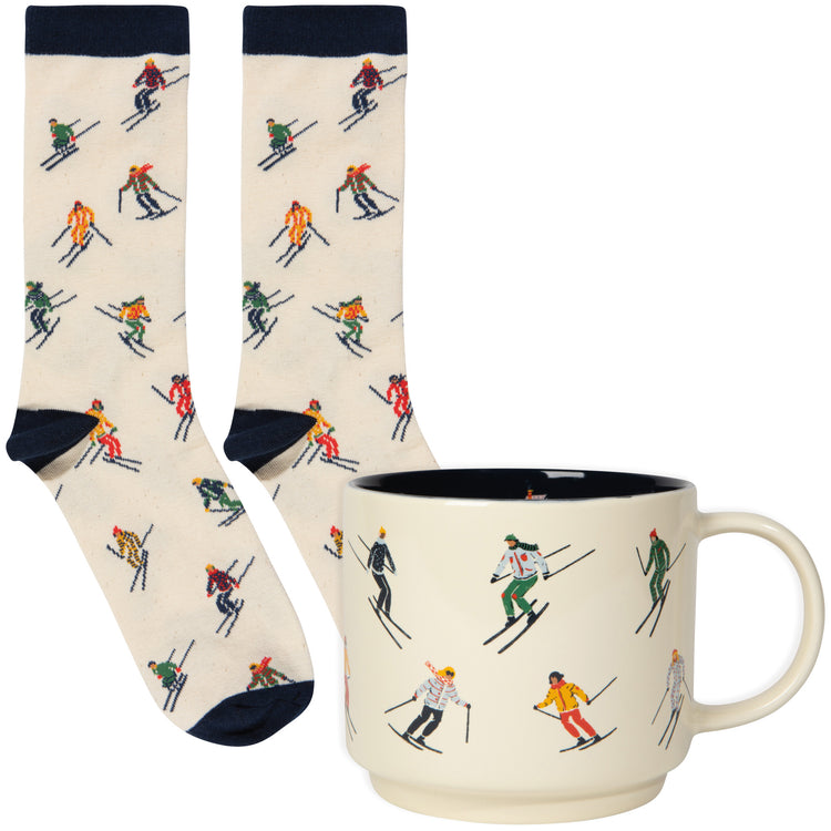 Ski Ya Later Mug and Socks Set