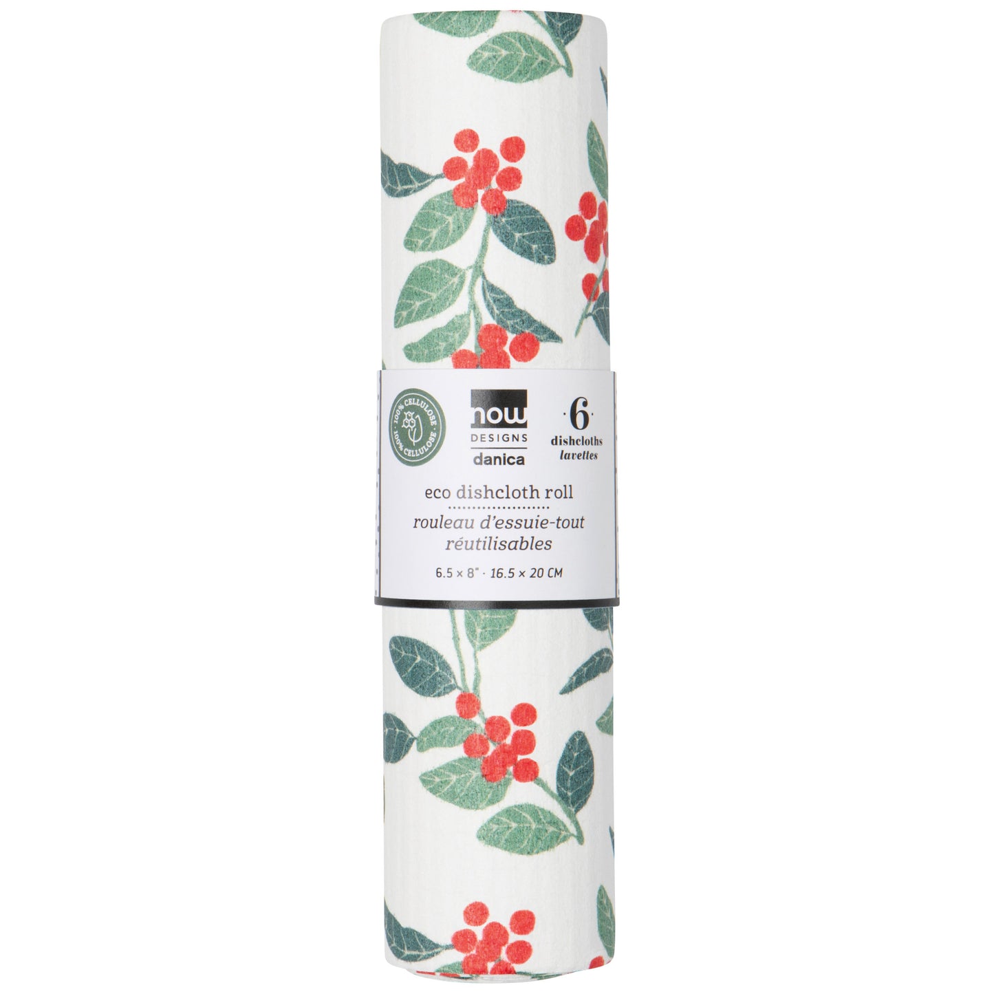 Winter Wonders Christmas Eco Dishcloth Roll Counter Display - 12 assorted