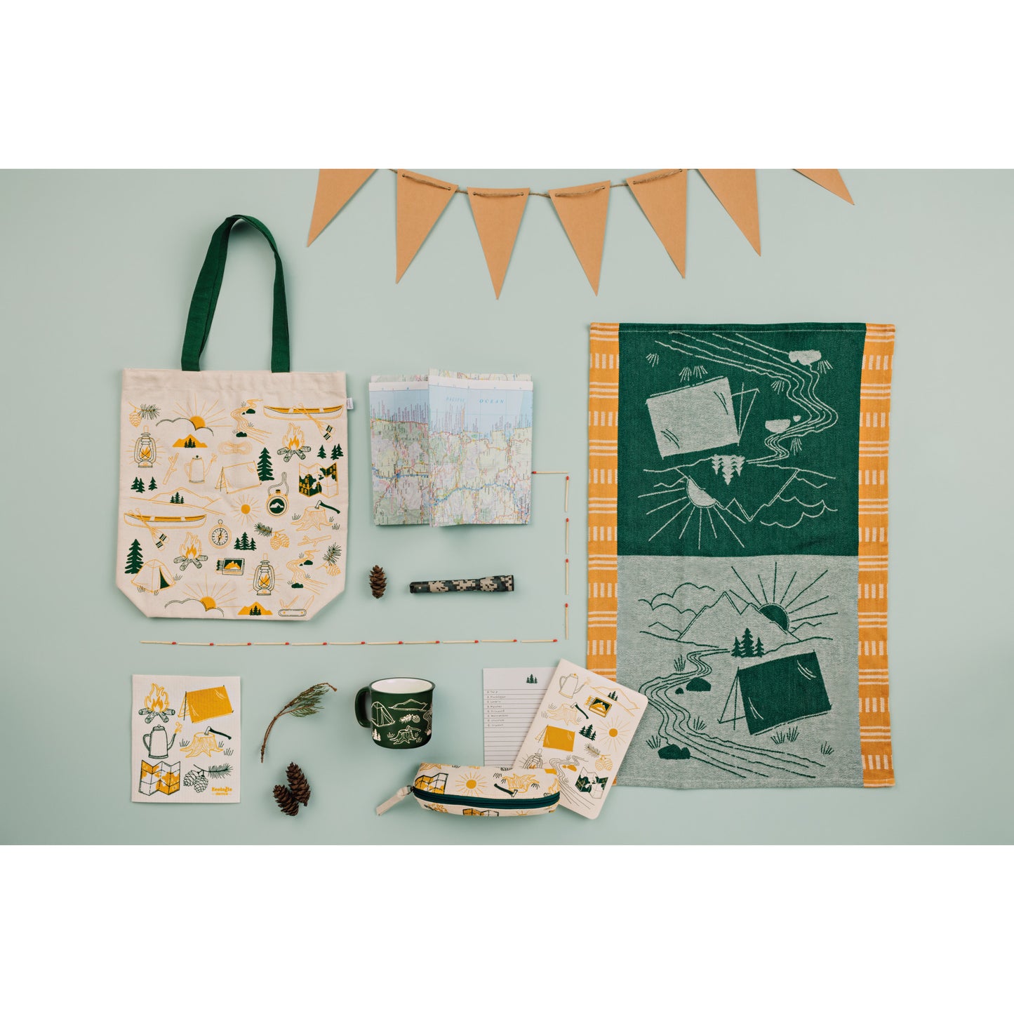 Camp Out Tote Bag
