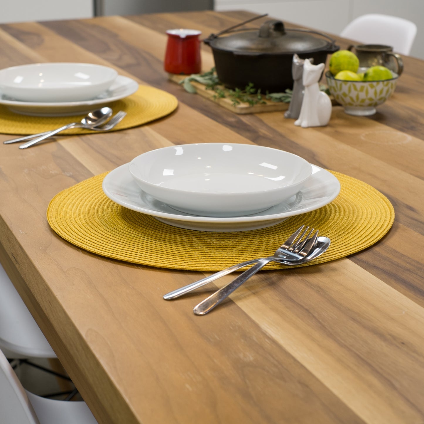Disko Honey Round Placemat