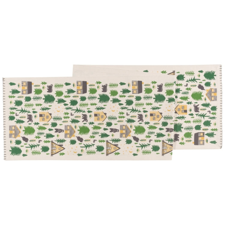 Wild And Free Printed Table Runner 13 x 72 inches