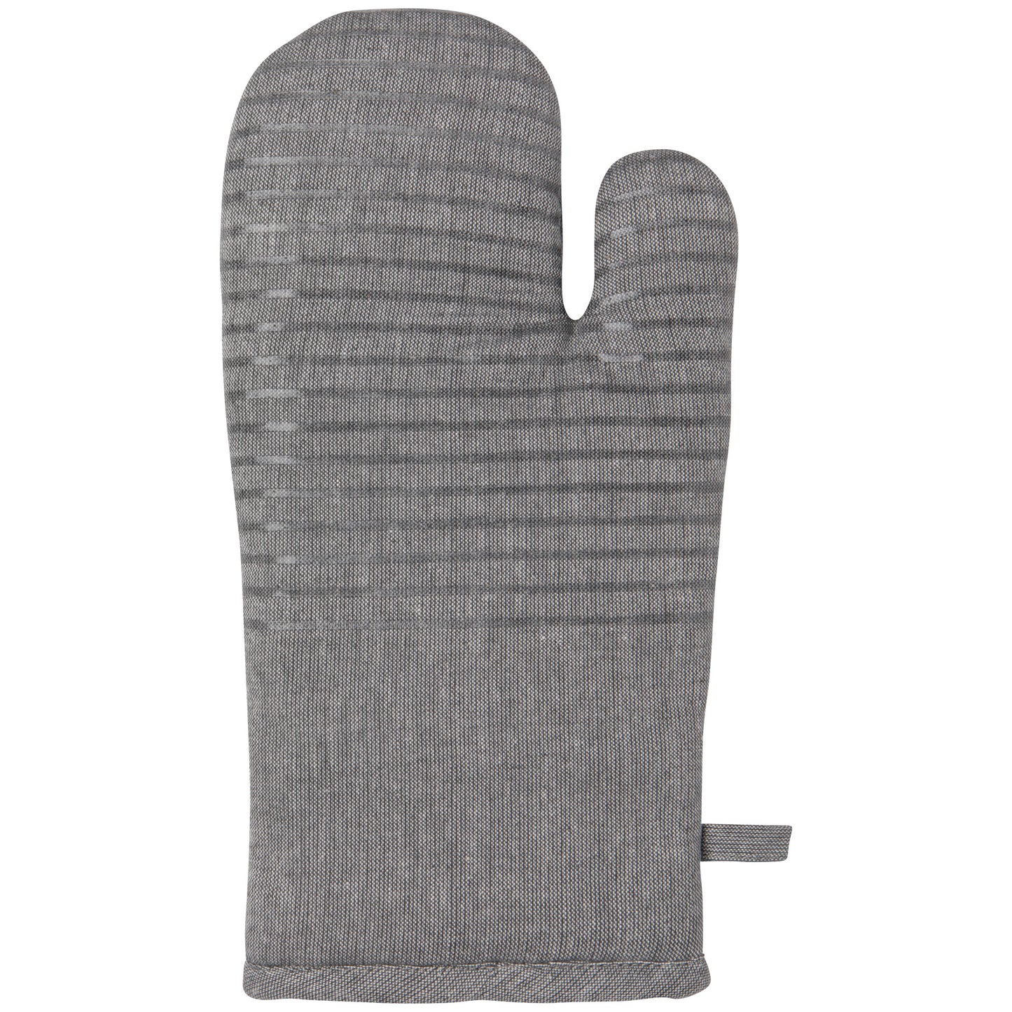 Slate Silicone-Cotton Oven Mitt