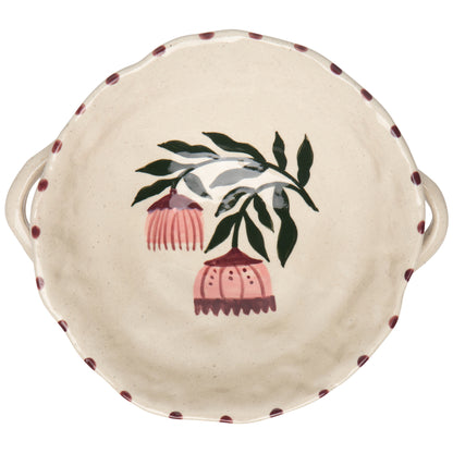 Venus Hand Painted Footed Bowl