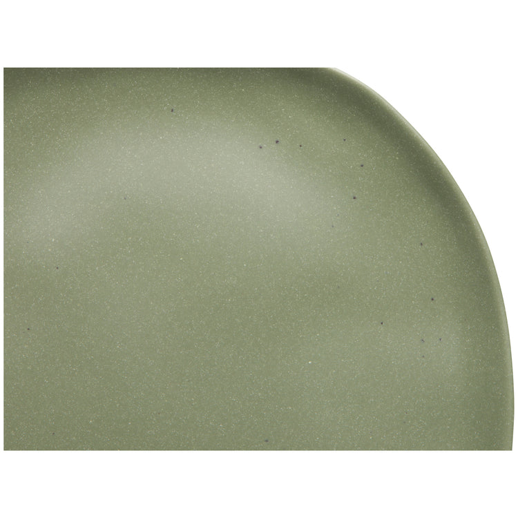 Fresco Melamine Dinner Plate - Moss