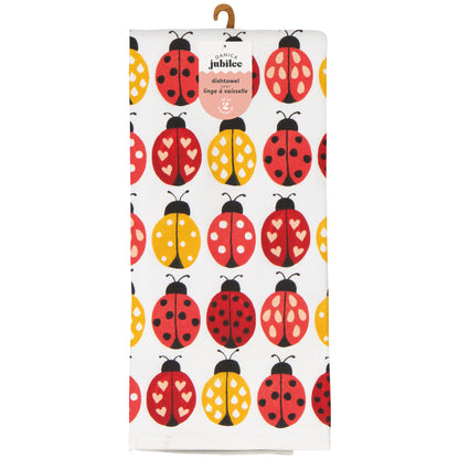 Ladybugs Dishtowels Set of 2