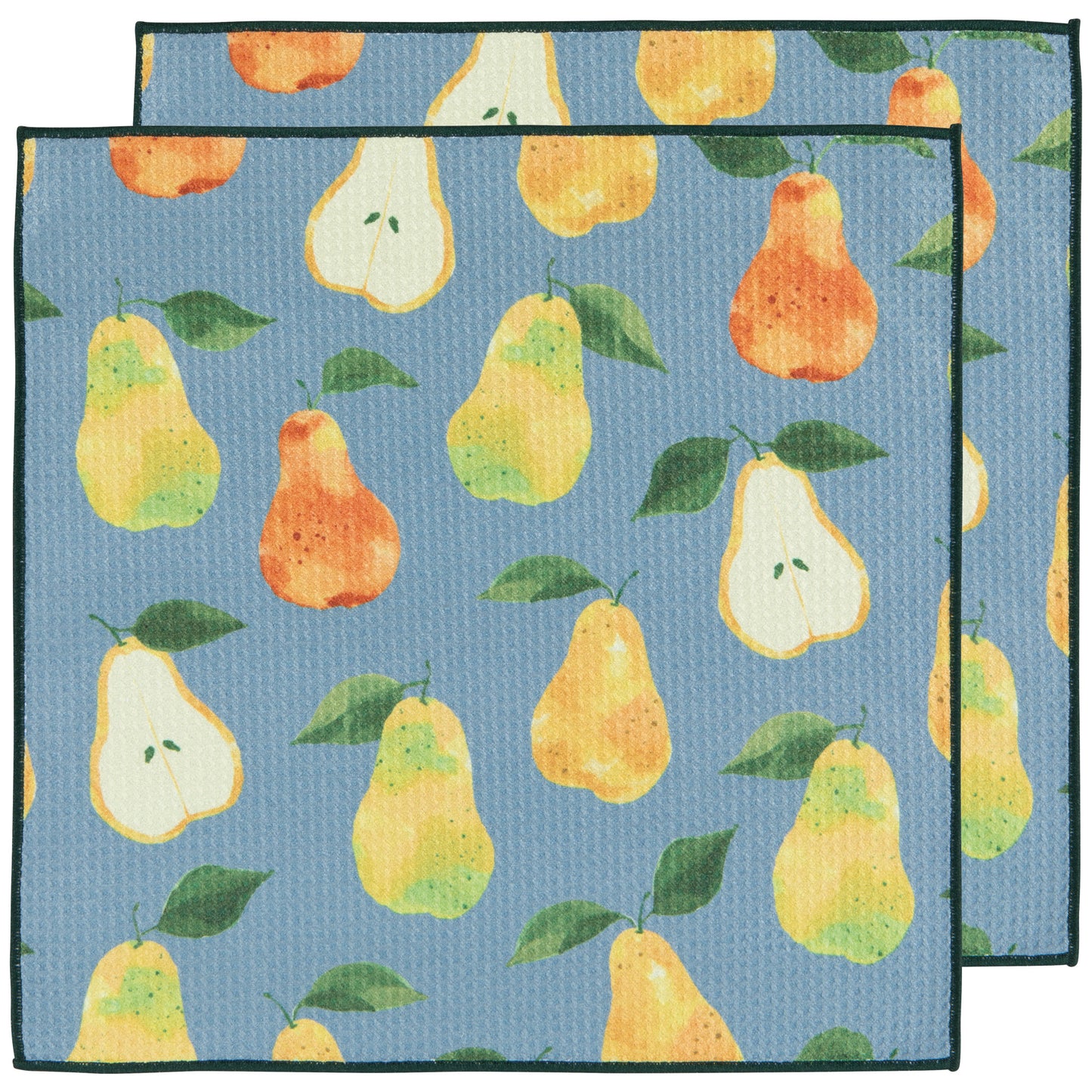 Heritage Pear Recycled Microfibre Dishcloths Set of 2