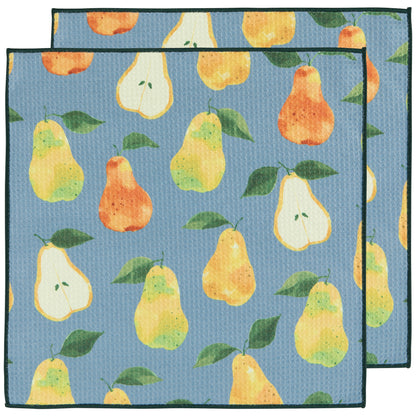 Heritage Pear Recycled Microfibre Dishcloths Set of 2