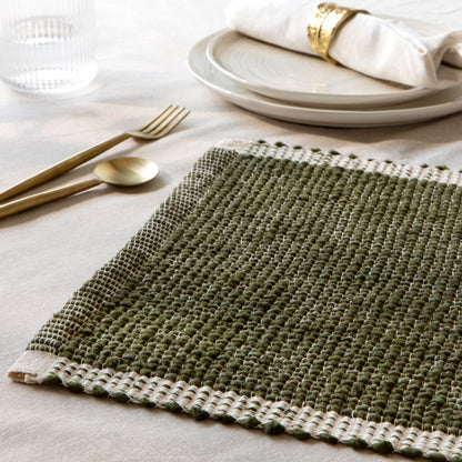 Lattice Placemat - Olive Branch