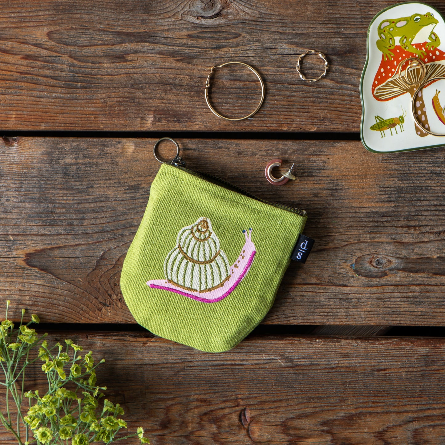 Gardenland Halfmoon Pouch
