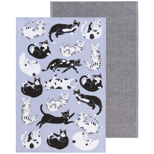 Meow & Furever Printed Dishtowels Set of 2