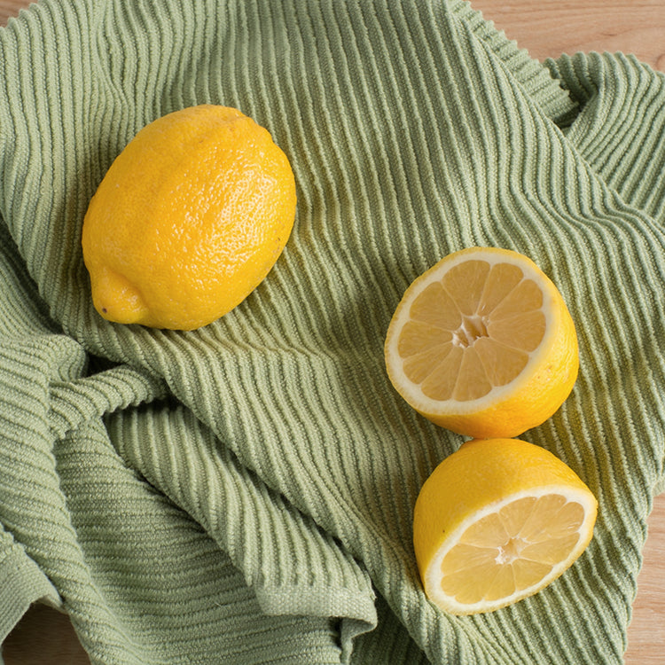Ripple Sage Green Dishtowel