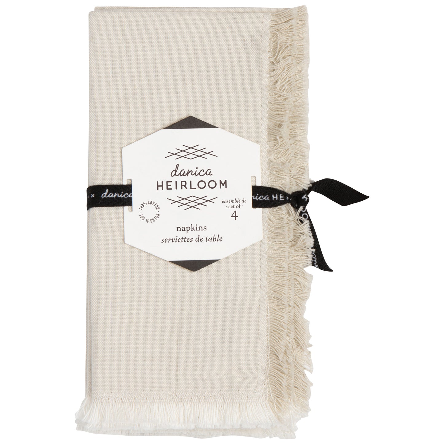 Dove Gray Chambray Napkins Set of 4