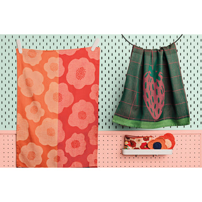 Poppy Jacquard Dishtowel