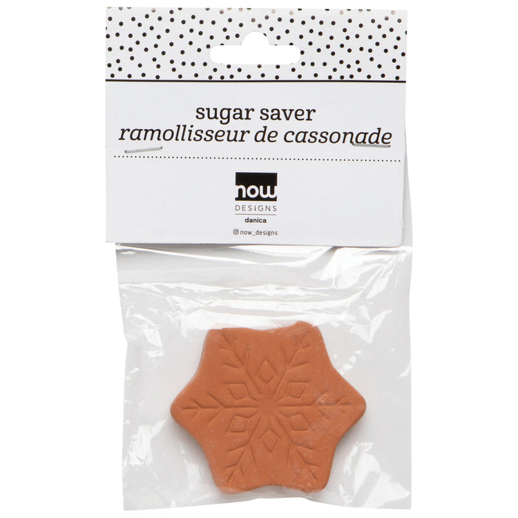 Snowflake Terracotta Sugar Saver