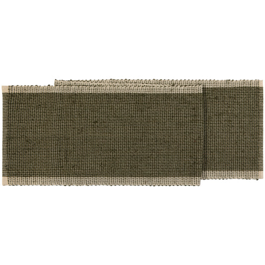 Lattice Table Runner - Olive Branch