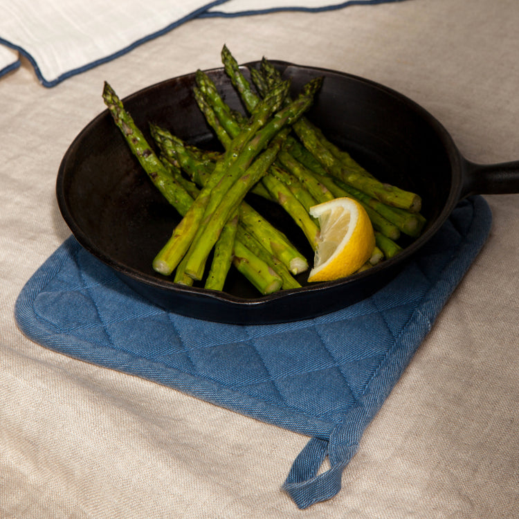 Midnight Blue Stonewash Potholder