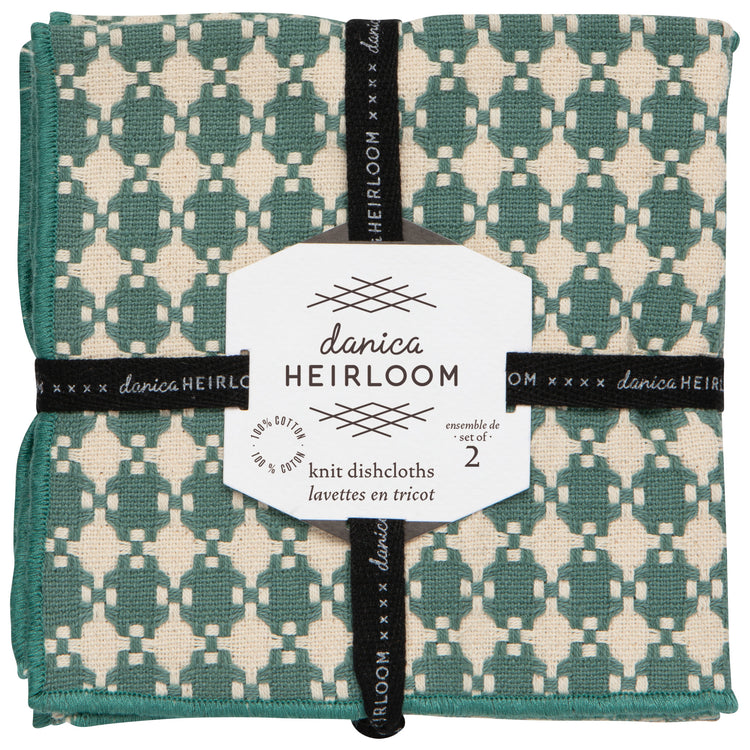 Lagoon Assorted Woven Dishcloth Set of 2