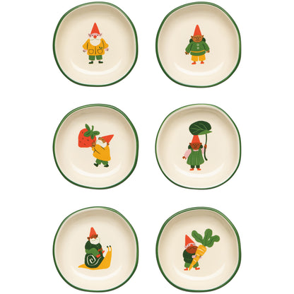 Gnome Grown Pinch Bowls Set of 6 Assorted