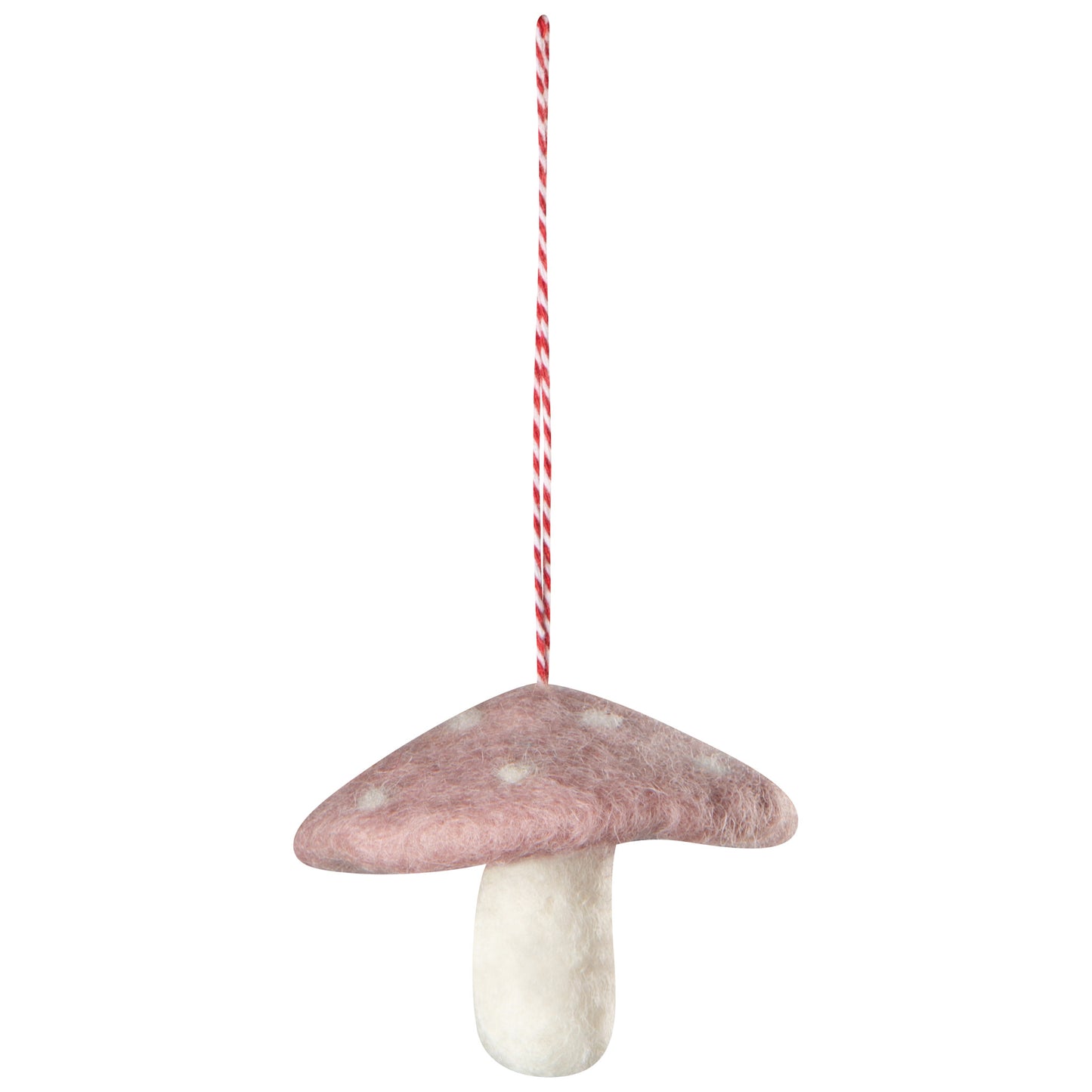 Mushroom Gems Felt Christmas Tree Ornaments - 4 Assorted Styles