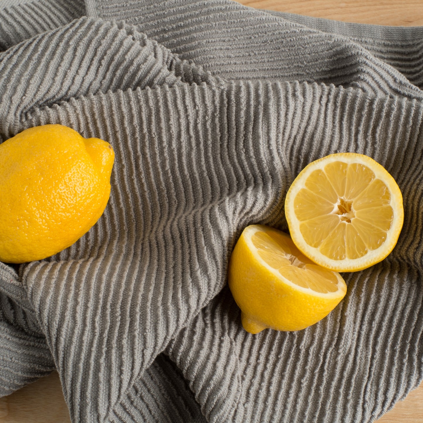 Ripple London Gray Dishtowel