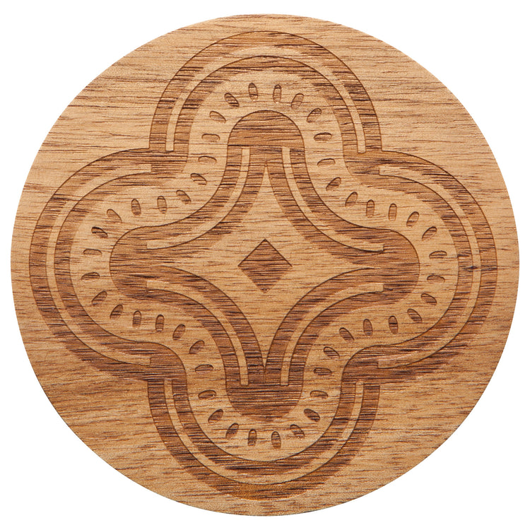 Pilipala Engraved Coasters Set of 4