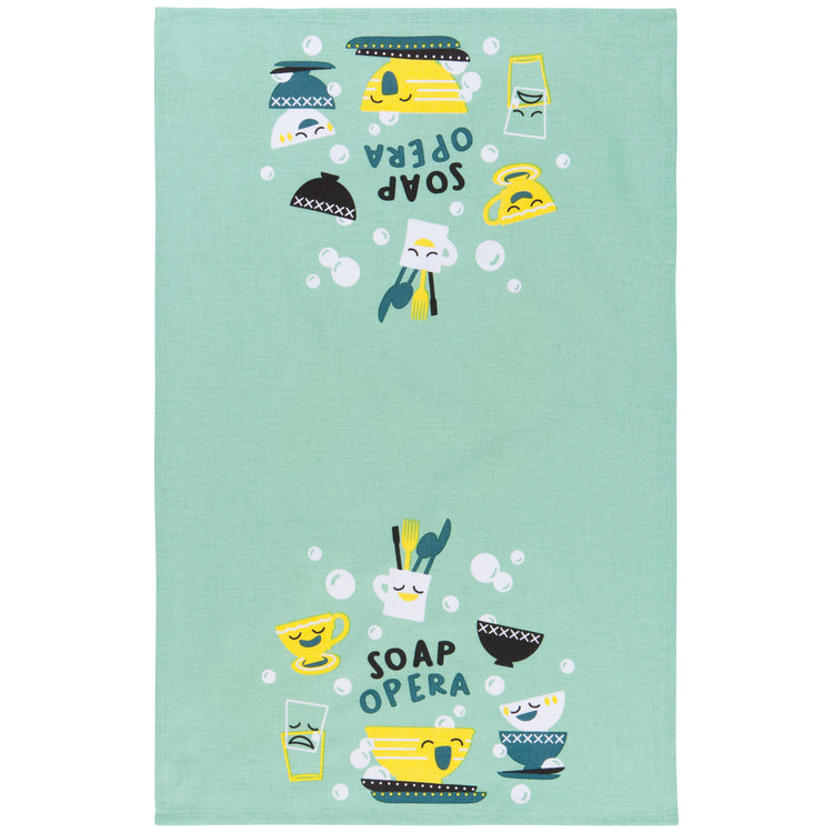 Soap Opera Dishtowels Set of 2