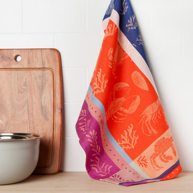 Daily Catch Jacquard Dishtowel