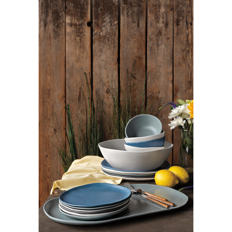 Marine Blue Fresco Side Plate