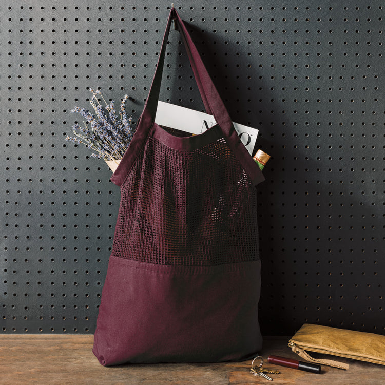 Ash Plum Mercado Tote Bag