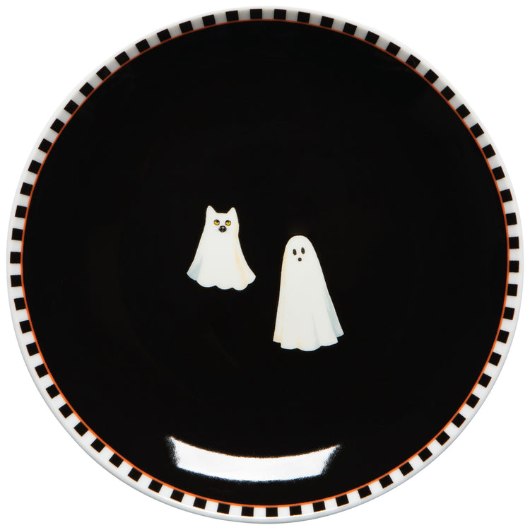 Kindred Spirits Halloween Appetizer Plates Set of 4