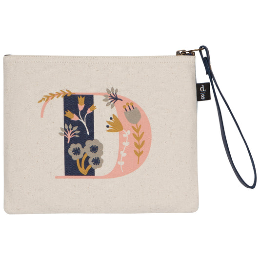 Monogram D Small Zipper Pouch