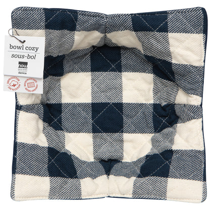 Navy Bowl Cozy