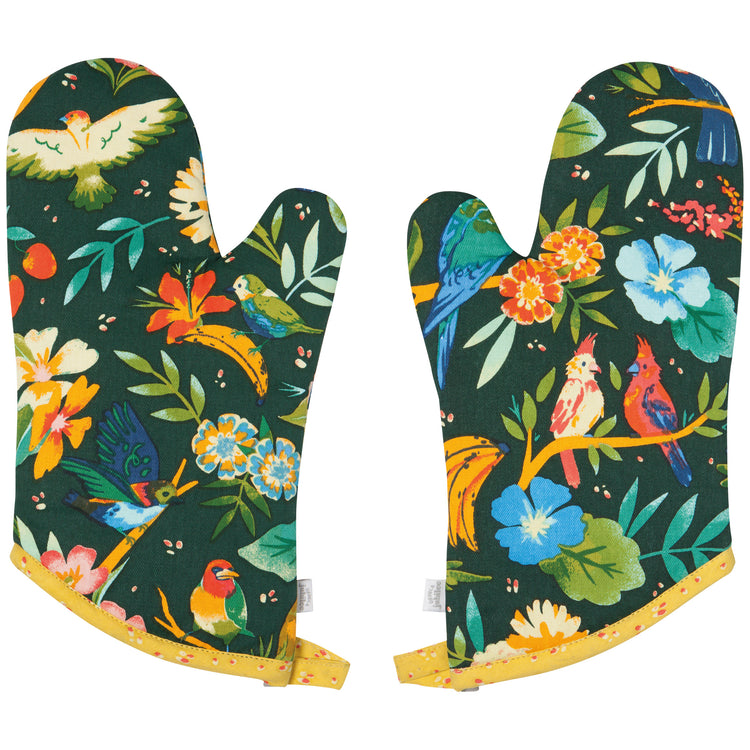 Tropical Trove Mitts Set of 2