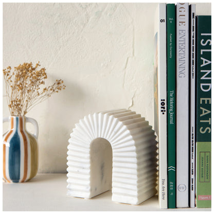 Arch Marble Bookend