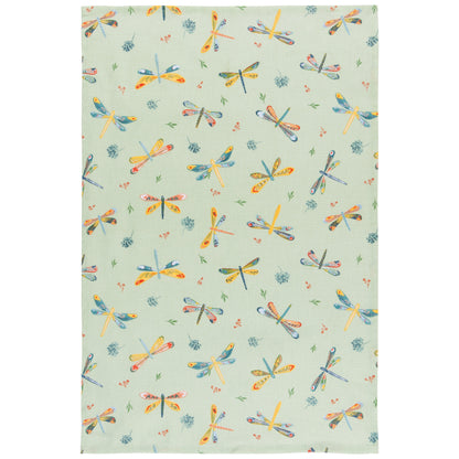 Dragonfly Dishtowels Set of 5