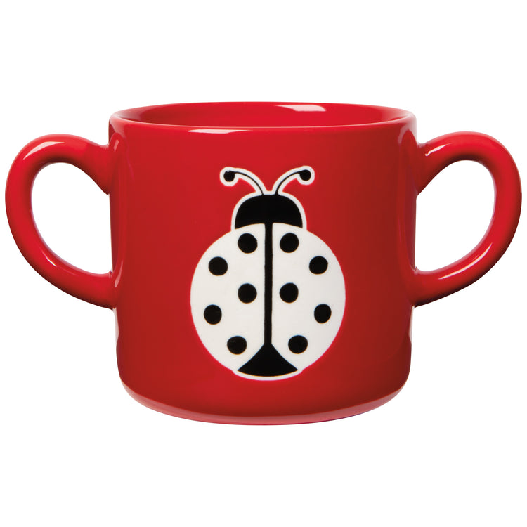 Ladybugs Double-Handle Mug