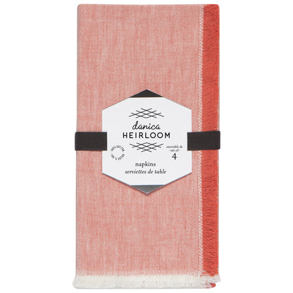 Clay Chambray Napkins Set of 4