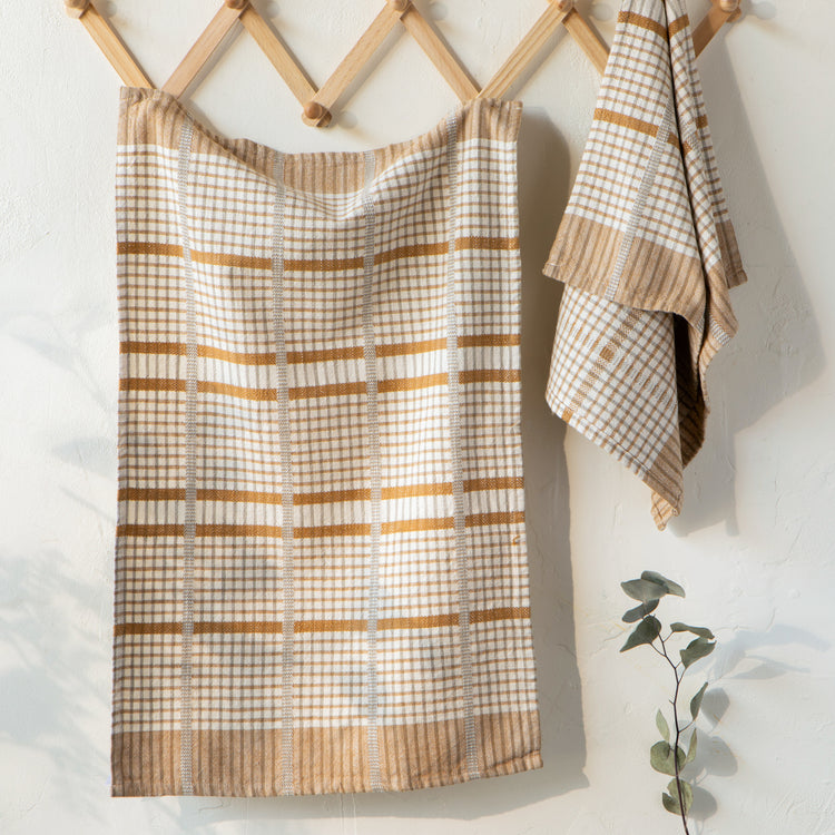 Saffron Finley Check Dishtowels Set of 2