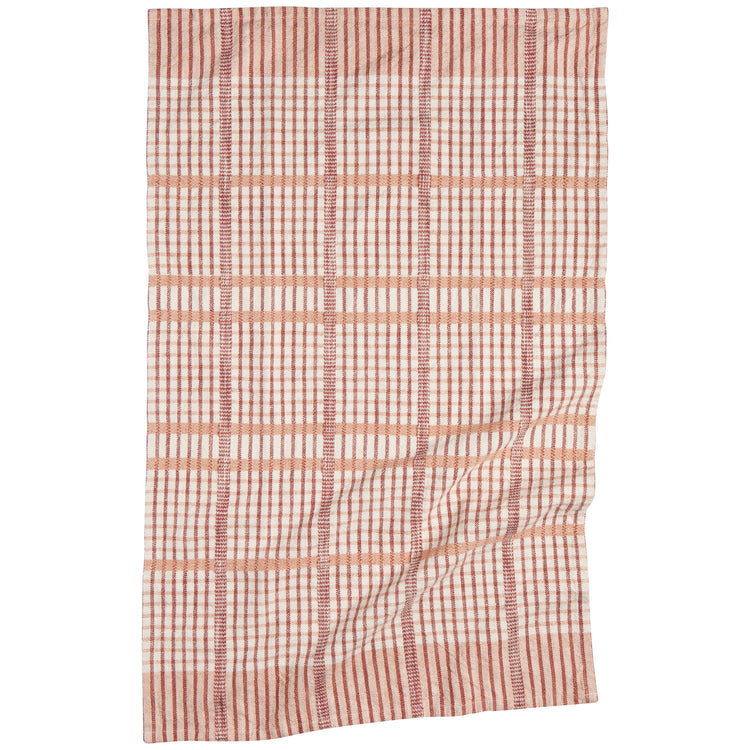 Bisque Finley Check Dishtowels Set of 2