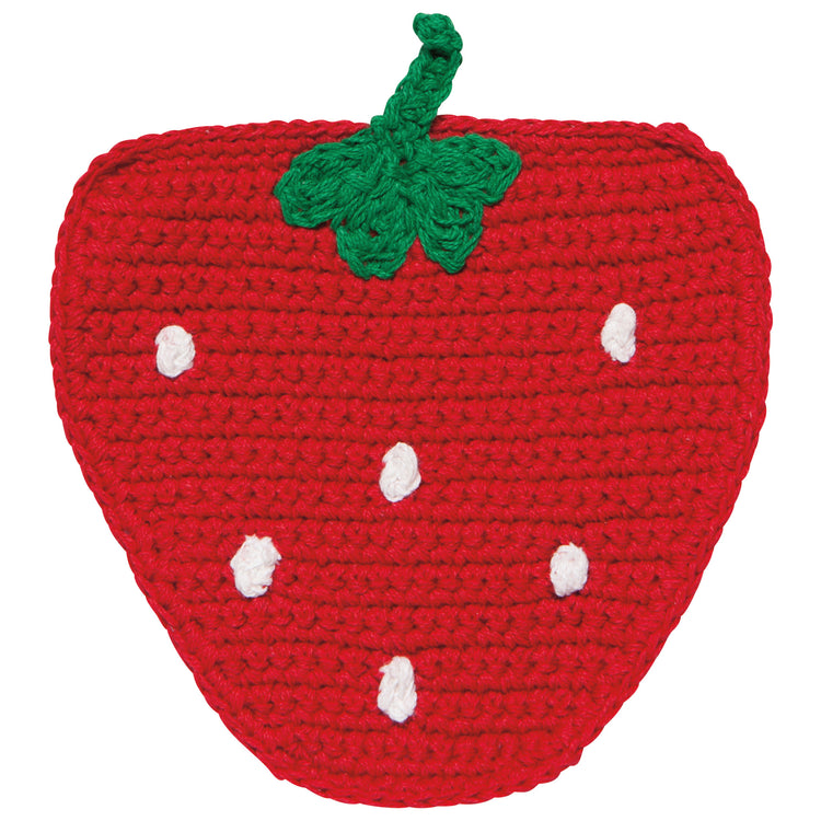 Berry Sweet Crochet Coasters Set of 4 Assorted