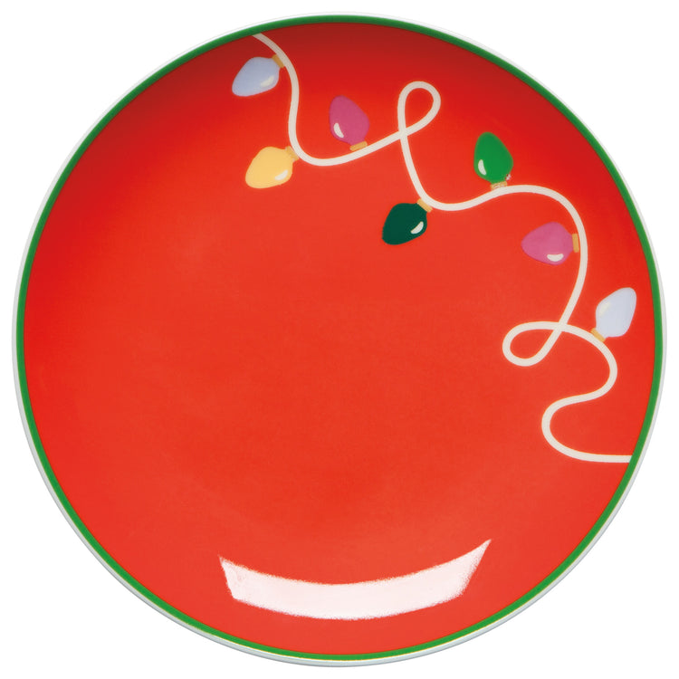 Holiday Glow Appetizer Plates Set of 4