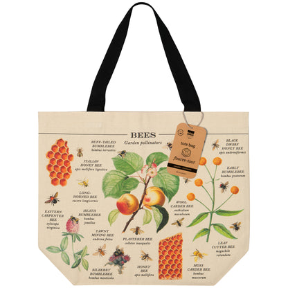 Bee Varieties Tote Bag