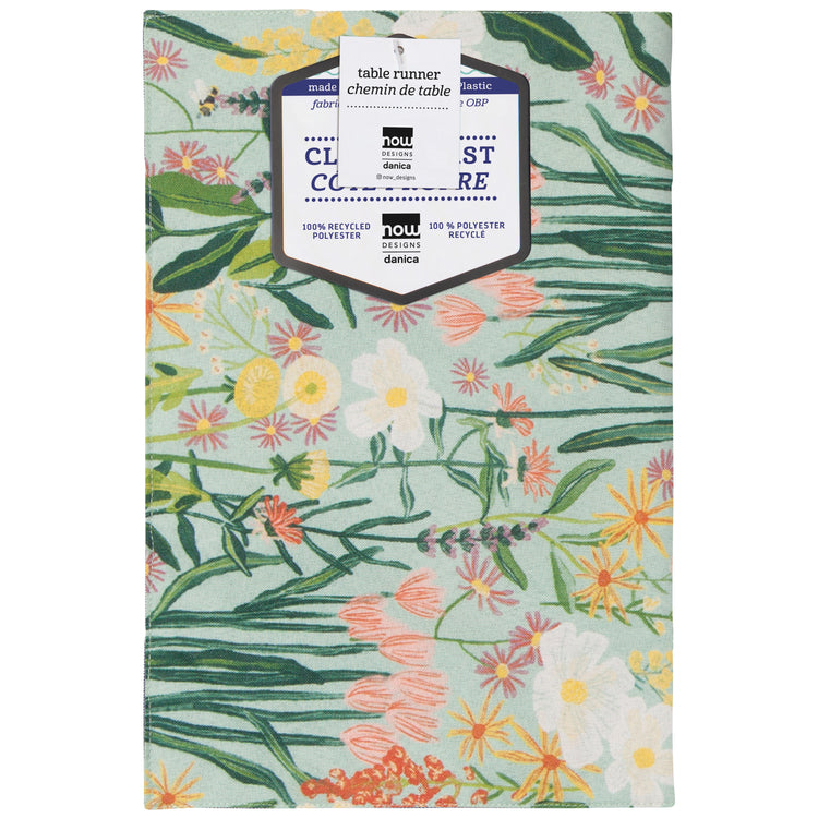 Bees & Blooms Printed Runner