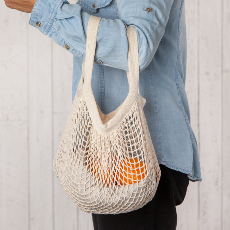 Petite Le Marche Natural Net Shopping Bag