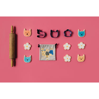 Feline Fine Cookie Cutters Set of 3