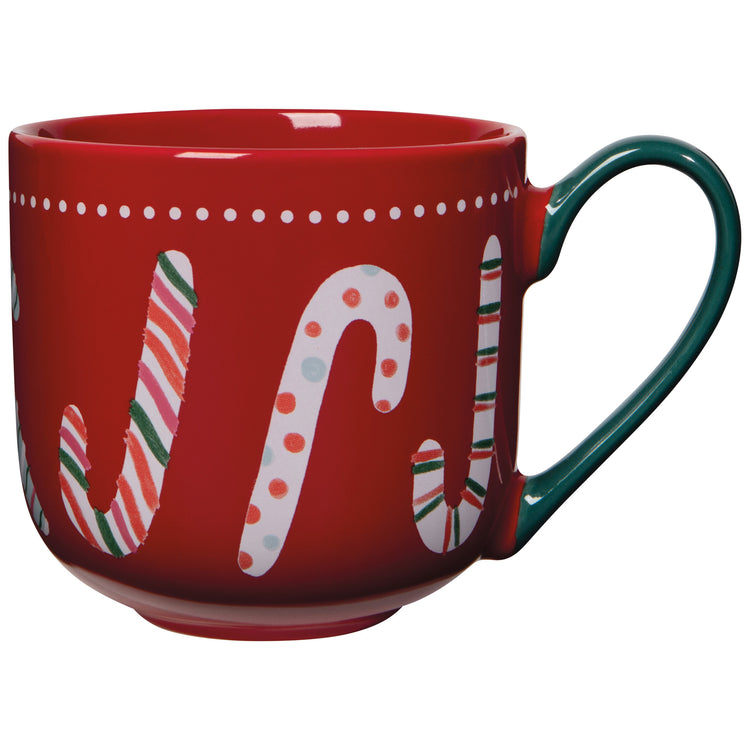 Merry Mints Christmas Mug and Dishtowel Set