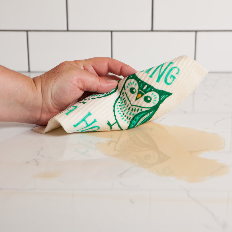 Hootenanny Swedish Dishcloth