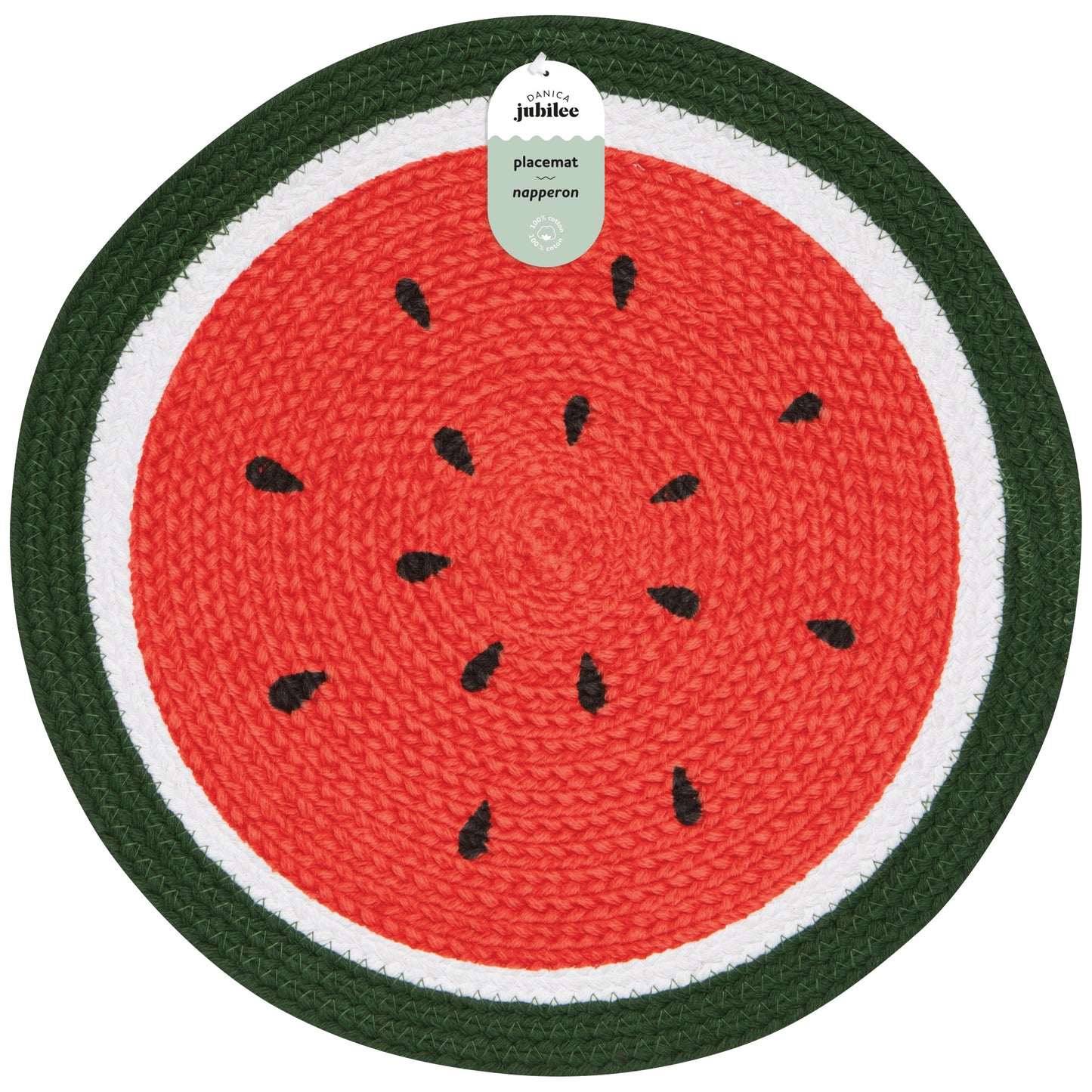Melon Pop Braided Placemat