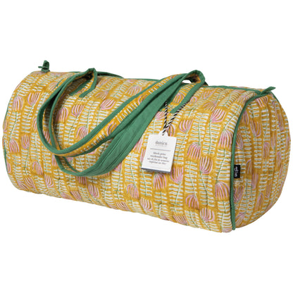 Venus Block Print Weekender Bag