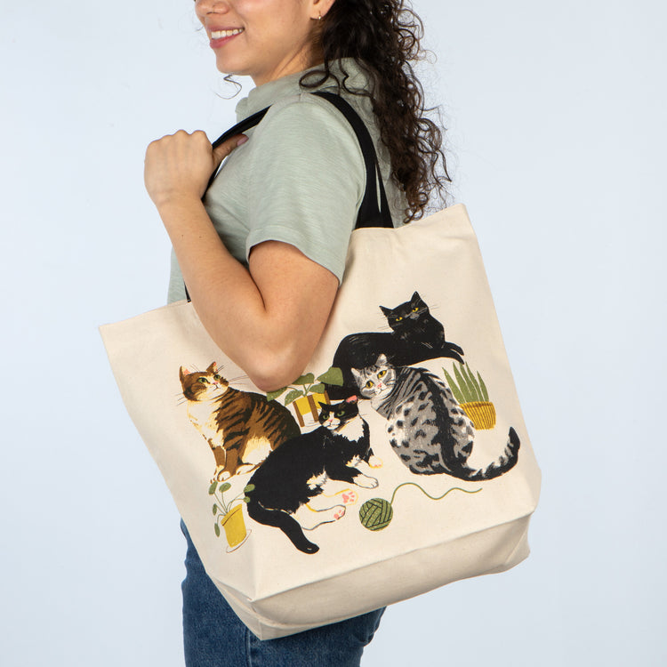 Cat Collective Tote Bag